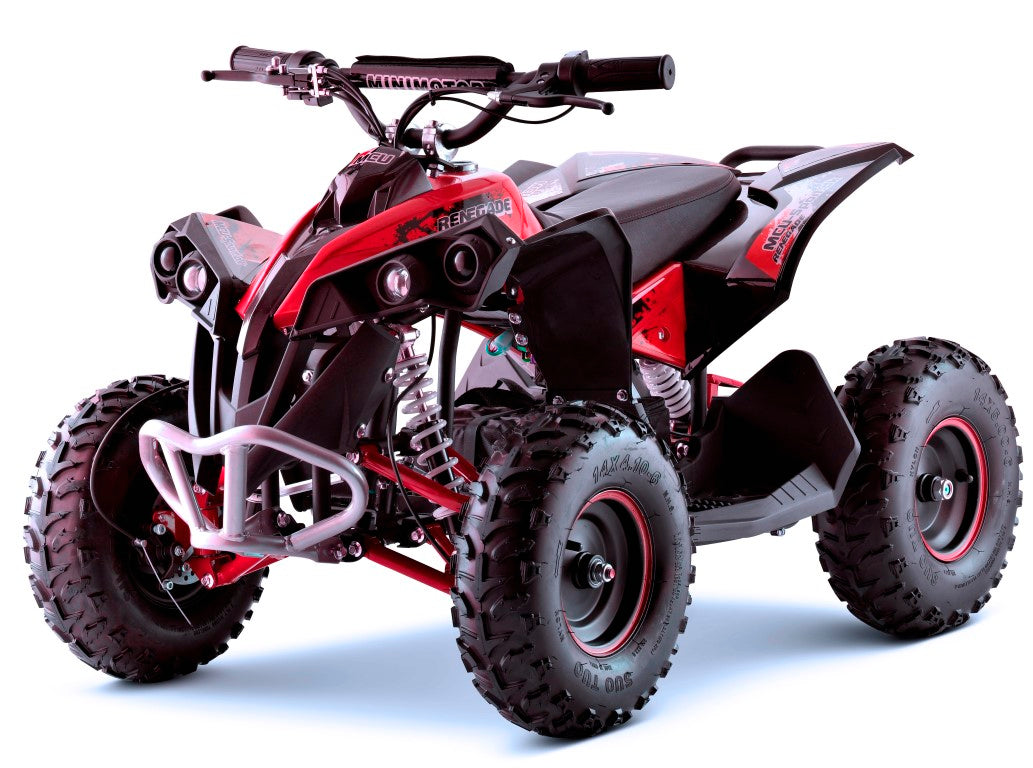 Se EL ATV Renegade Brushless 1060W Kardan, Rød m/anhængertræk ✔ Kæmpe udvalg i MCU-Sport - Køb online på udsalg og tilbud lige nu ✔ Meget billig fragt og hurtig levering - Varenummer: MMAction-12193 og 5712548121936 på lager - Udsalg på EL ATV 24V/36V/48V Store besparelser – op til 77% - Store besparelser på over 2.281 mærker