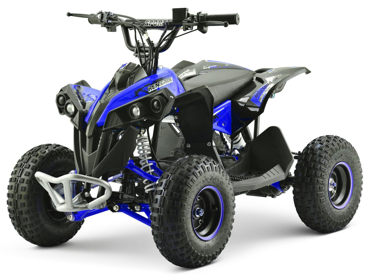 Se EL ATV Renegade Brushless 1200W 48V Kardan, Blå ✔ Kæmpe udvalg i MCU-Sport - Køb online på udsalg og tilbud lige nu ✔ Lav fragtpris og hurtig levering - Varenummer: MMAction-12197 og 5712548121974 på lager - Udsalg på EL ATV 24V/36V/48V Op til 61% rabat - Mere end 1.329 populære mærker på udsalg