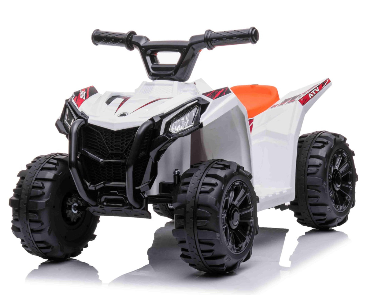 Se EL Børne ATV til børn 6V, Hvid ✔ Kæmpe udvalg i Megaleg - Køb online på udsalg og tilbud lige nu ✔ Meget billig fragt og hurtig levering - Varenummer: MMAction-28223 og 5712548282231 på lager - Udsalg på EL Biler til Børn 6-8V Spar stort – op til 59% - Over 2.739 mærker med kæmpe udsalg