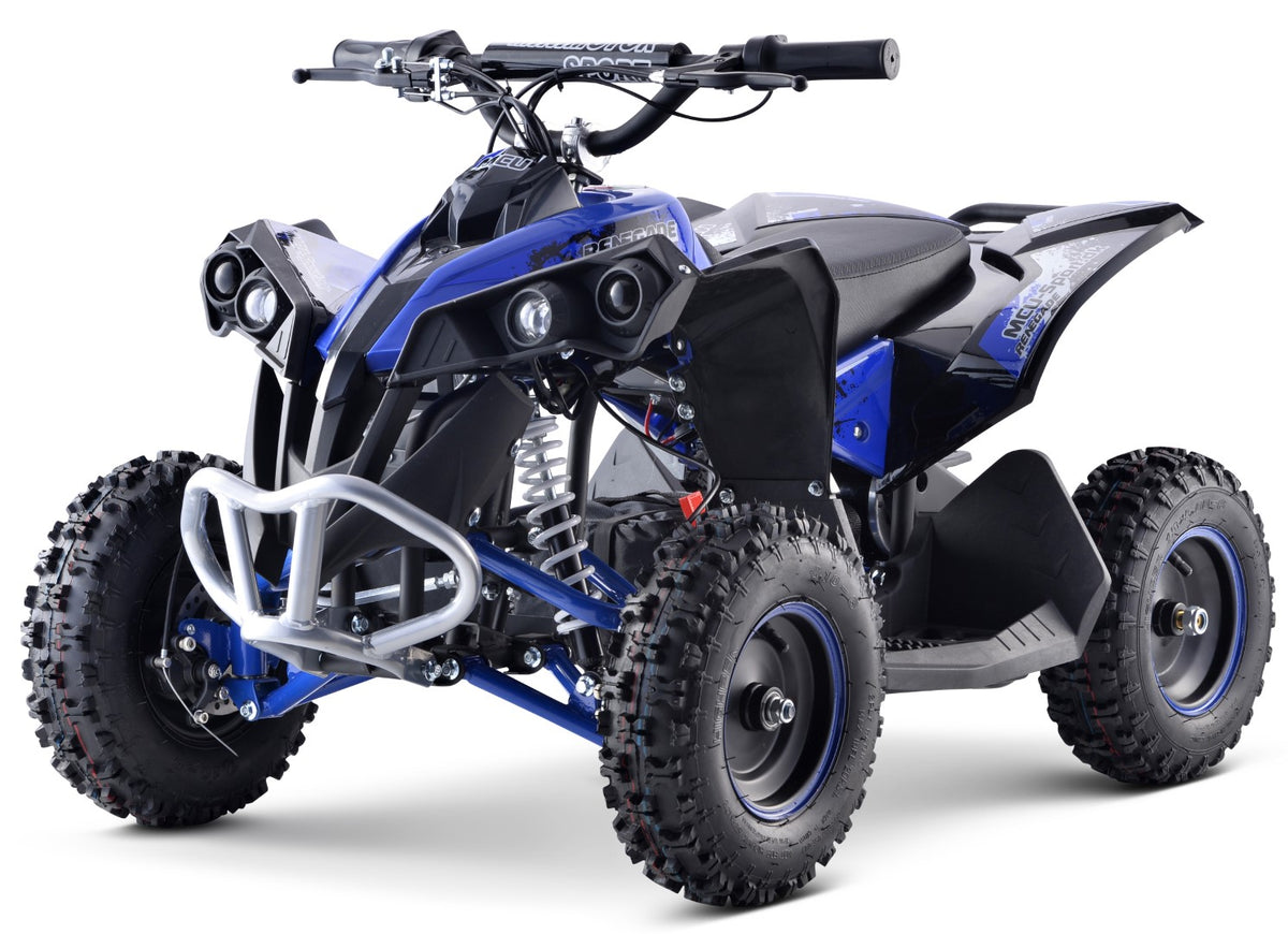 Se EL Mini ATV Renegade 1000W m/fart begrænser+lys Blå ✔ Kæmpe udvalg i MCU-Sport - Køb online på udsalg og tilbud lige nu ✔ Billig fragt • Hurtig levering - Varenummer: MMAction-12178 og 5712548121783 på lager - Udsalg på EL ATV 24V/36V/48V Spar stort – op til 59% - Eksklusivt udsalg på over 2.739 mærker