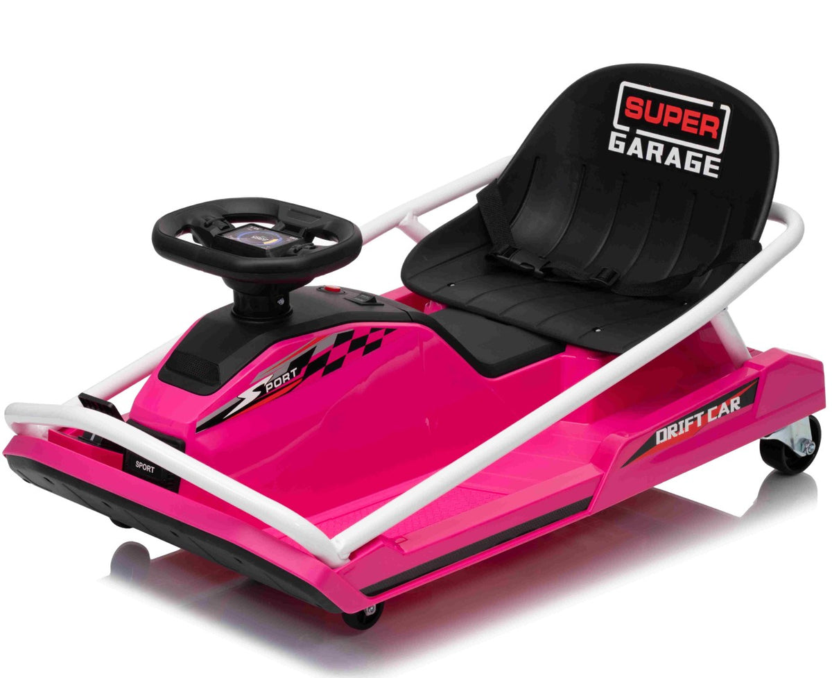 Se EL Super Garage Drift Car 22,2V til Børn, Pink ✔ Kæmpe udvalg i MCU Sport - Køb online på udsalg og tilbud lige nu ✔ Super billig fragt og lynhurtig levering - Varenummer: MMAction-28400 og 5712548284006 på lager - Udsalg på Elbiler til Børn 21-24V Op til 57% rabat - 2.739 mærker med vilde rabatter
