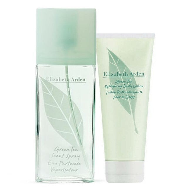 Gavesæt med Elizabeth Arden Green Tea eau de parfum 100 ml og body lotion