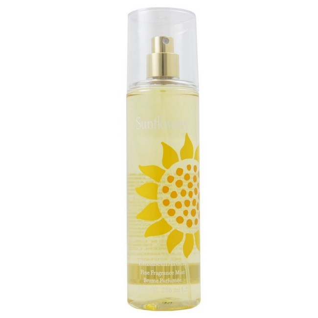 Elizabeth Arden Sunflowers Body Mist i flaske med 235 ml duftspray til kroppen
