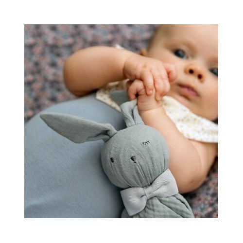 Grå Elodie Details nusseklud med Blinkie Bo