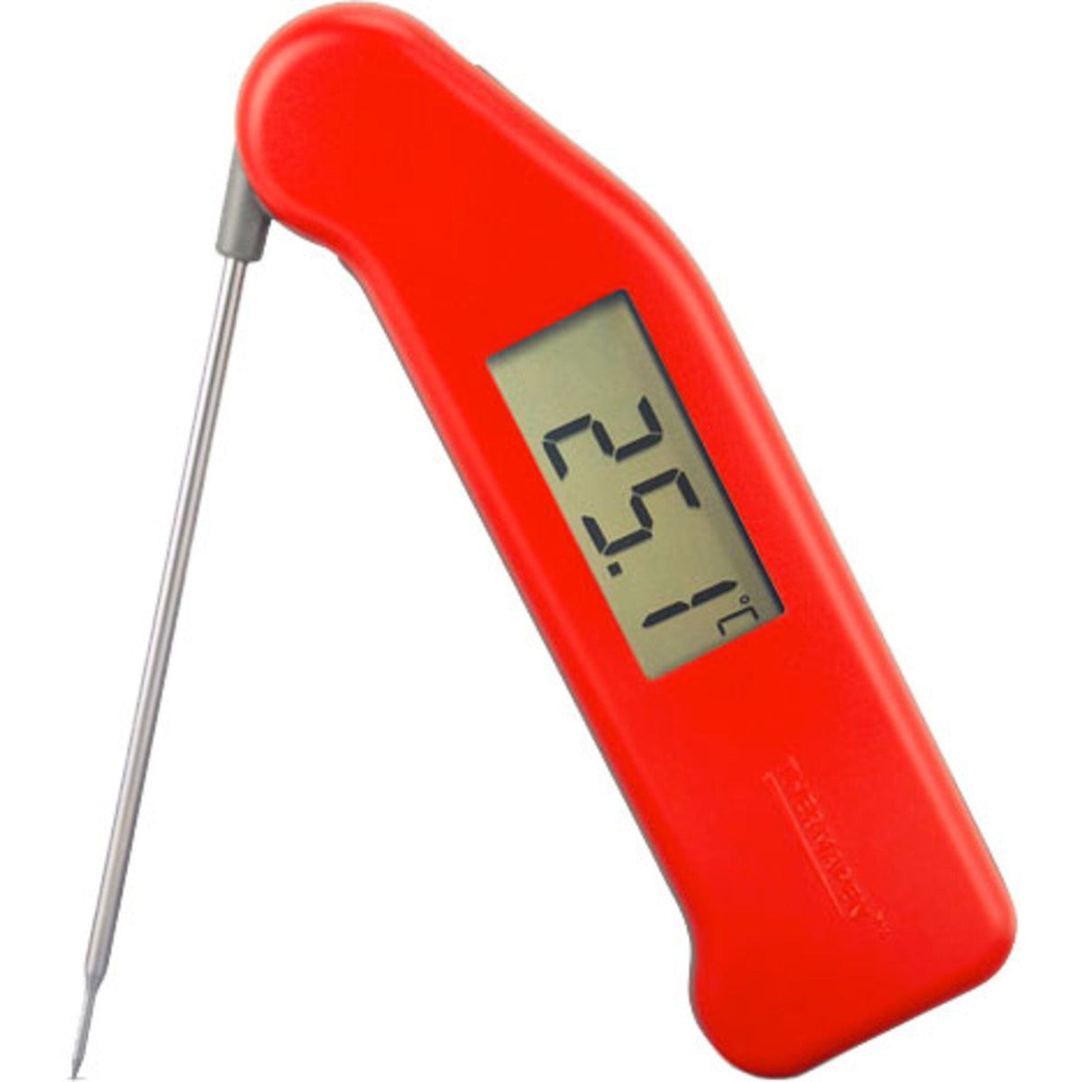 Rødt ETI Classic madtermometer fra Thermapen