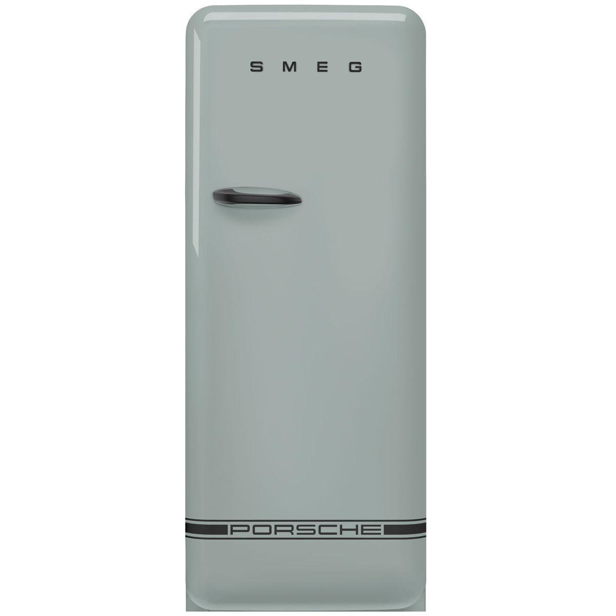 Smeg Porsche Special Edition køleskab med fryser i farven Shade Green