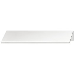 Enkelt kantgreb i forkromet poleret aluminium fra Häfele