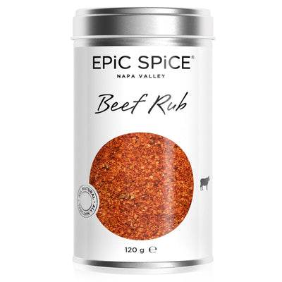 Se Epic Spice Beef Rub 120 g ✔ Kæmpe udvalg i Epic Spice ✔ Hurtig levering: 1 - 2 Hverdage samt billig fragt - Varenummer: KTO-1111503-100 og barcode / Ean: '5213012762735 på lager - Udsalg på Krydderi Spar op til 57% - Over 1150 kendte brands på udsalg