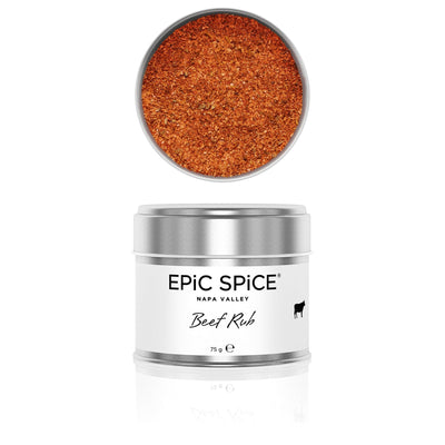 Se Epic Spice Beef rub, 75 g ✔ Kæmpe udvalg i Epic Spice ✔ Meget billig fragt og hurtig levering: 1 - 2 hverdage - Varenummer: KTO-1111503-75 og barcode / Ean: '5213012760069 på lager - Udsalg på Krydderi Spar op til 58% - Over 857 kendte brands på udsalg