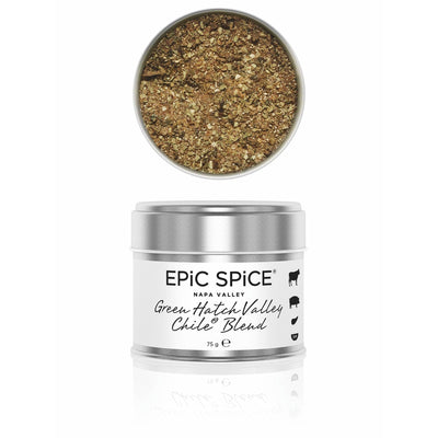 Se Epic Spice Green Hatch Valley Chile® blend, 75g ✔ Kæmpe udvalg i Epic Spice ✔ Meget billig fragt og hurtig levering: 1 - 2 hverdage - Varenummer: KTO-1112267-75 og barcode / Ean: '5213012760311 på lager - Udsalg på Krydderi Spar op til 55% - Over 857 kendte brands på udsalg