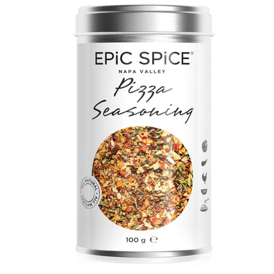 Se Epic Spice Pizza Seasoning 100 g ✔ Kæmpe udvalg i Epic Spice ✔ Hurtig levering: 1 - 2 Hverdage samt billig fragt - Varenummer: KTO-1111477-100 og barcode / Ean: '5213012762582 på lager - Udsalg på Krydderi Spar op til 53% - Over 1150 kendte brands på udsalg