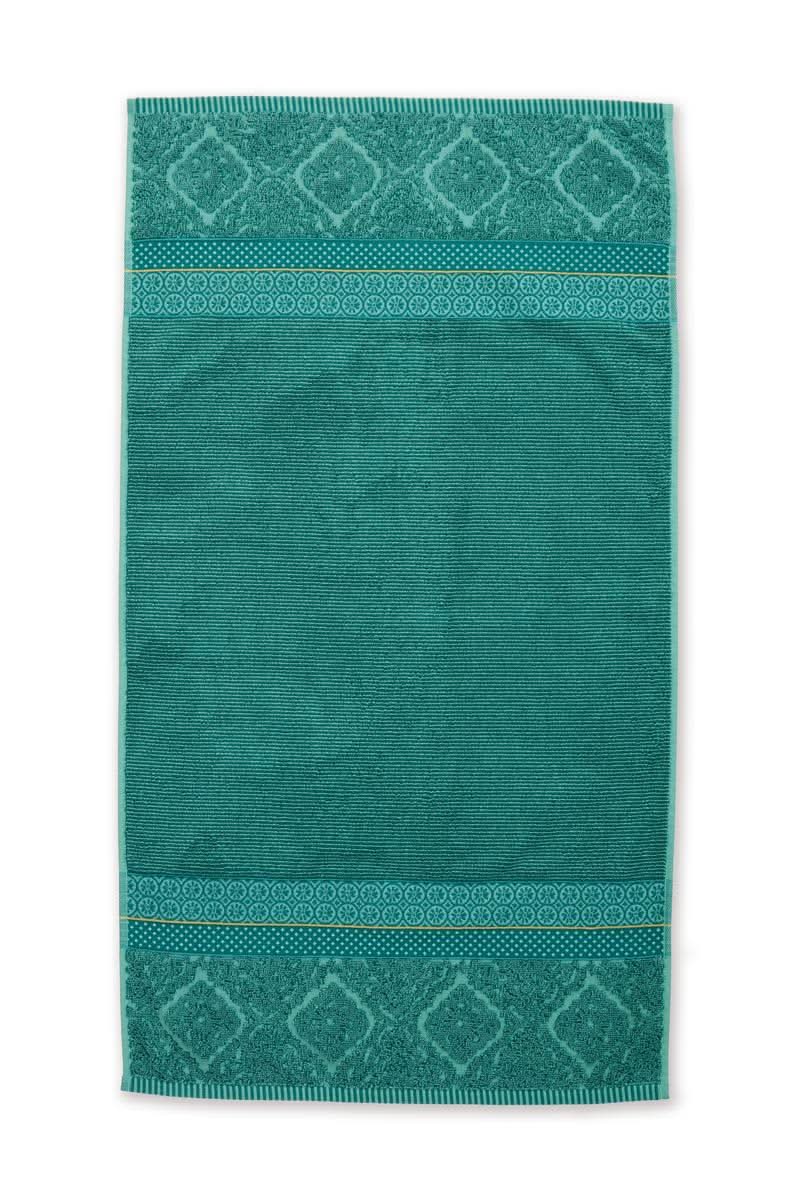 Se billigt tilbud på PIP Soft Zellige Green 55x100! Udsalg på håndklæder fra Pip Studio. Hurtig levering, billig fragt. Over 1334 design mærker på udsalg.