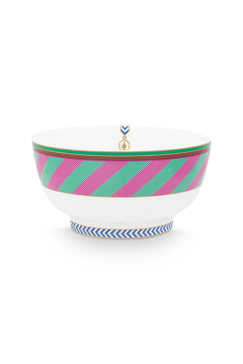 Se tilbud på Bowl Chique Stripes Pink-Green 18cm! Billigt udsalg på Pip Studio. Hurtig levering, 1-2 hverdage. Spar op til 53%.