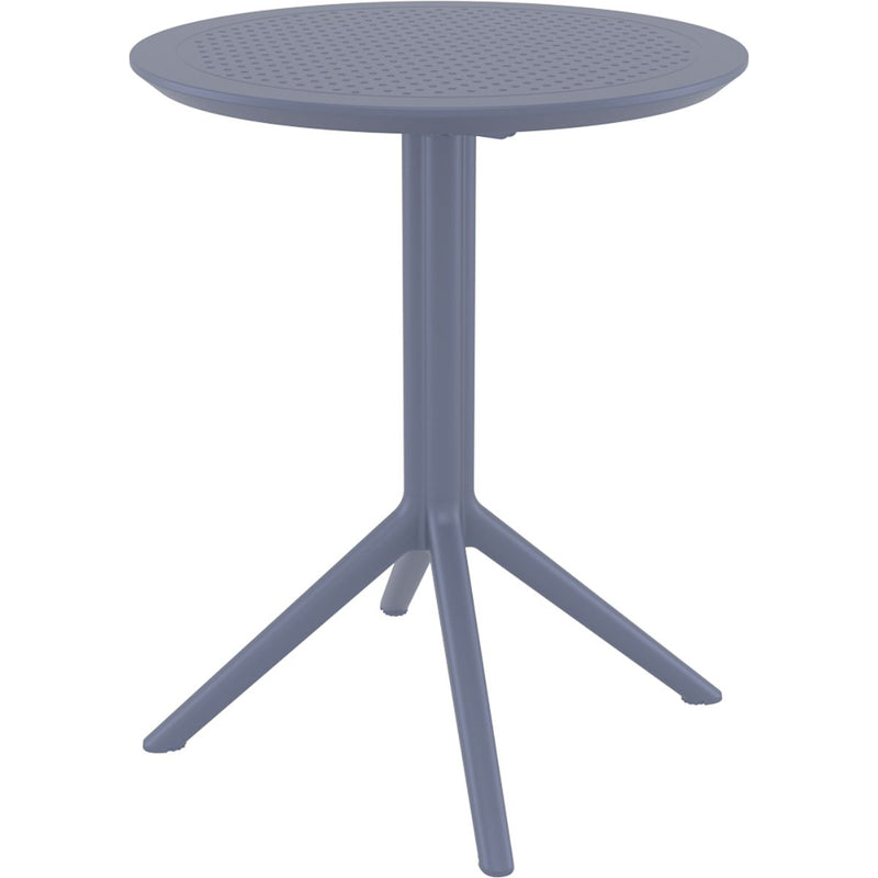 Sky bord m/vip Ø60cm - Mørkegrå