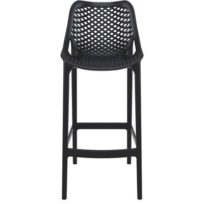 Air Barstol polypropylen med sædehøjde 75cm - Sort