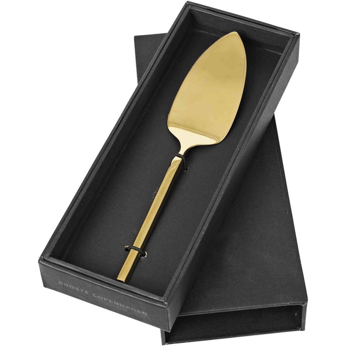 Broste Copenhagen Tvis kagekniv i farven Titanium Rose Gold