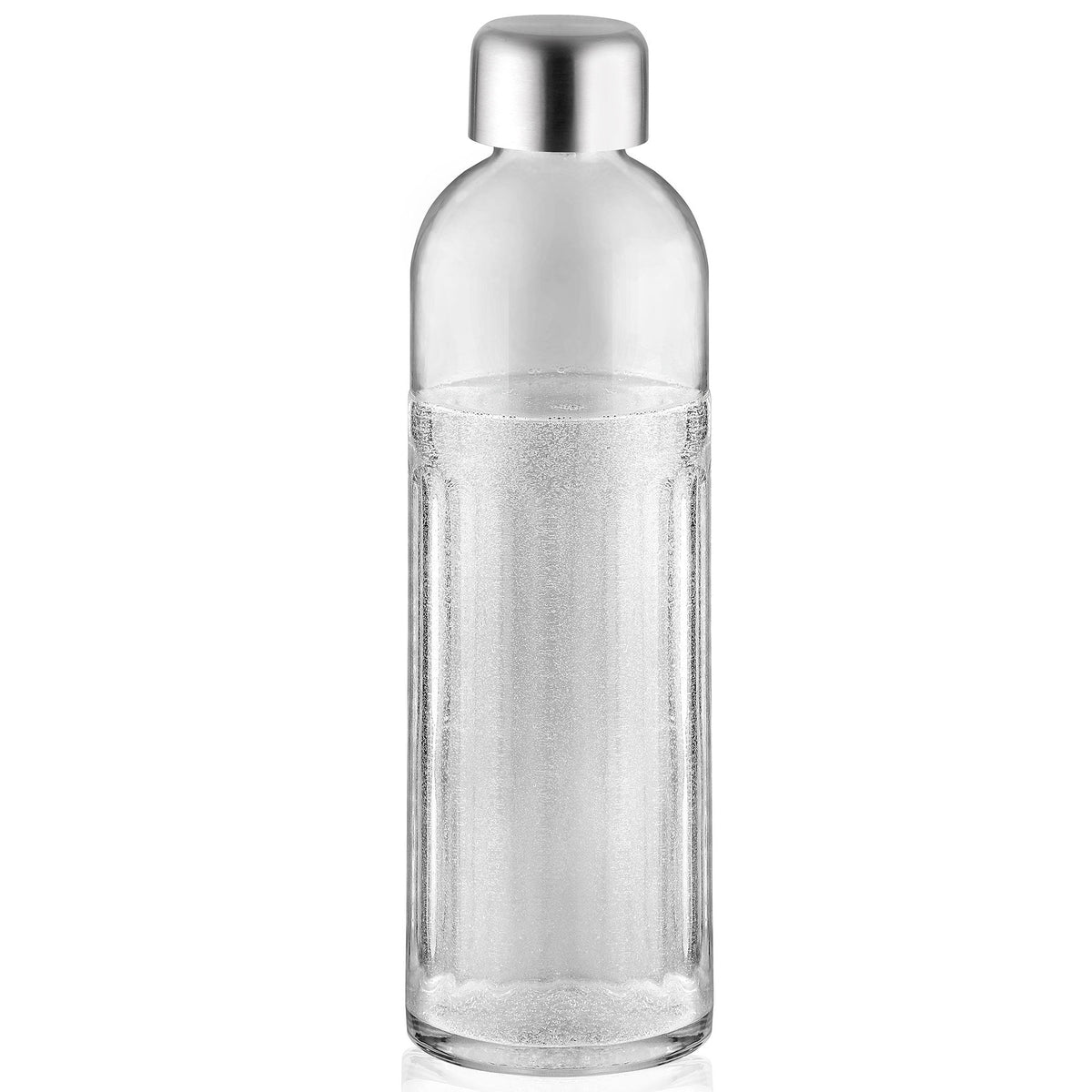 Bubliq glasflaske på 650 ml med subtile riller