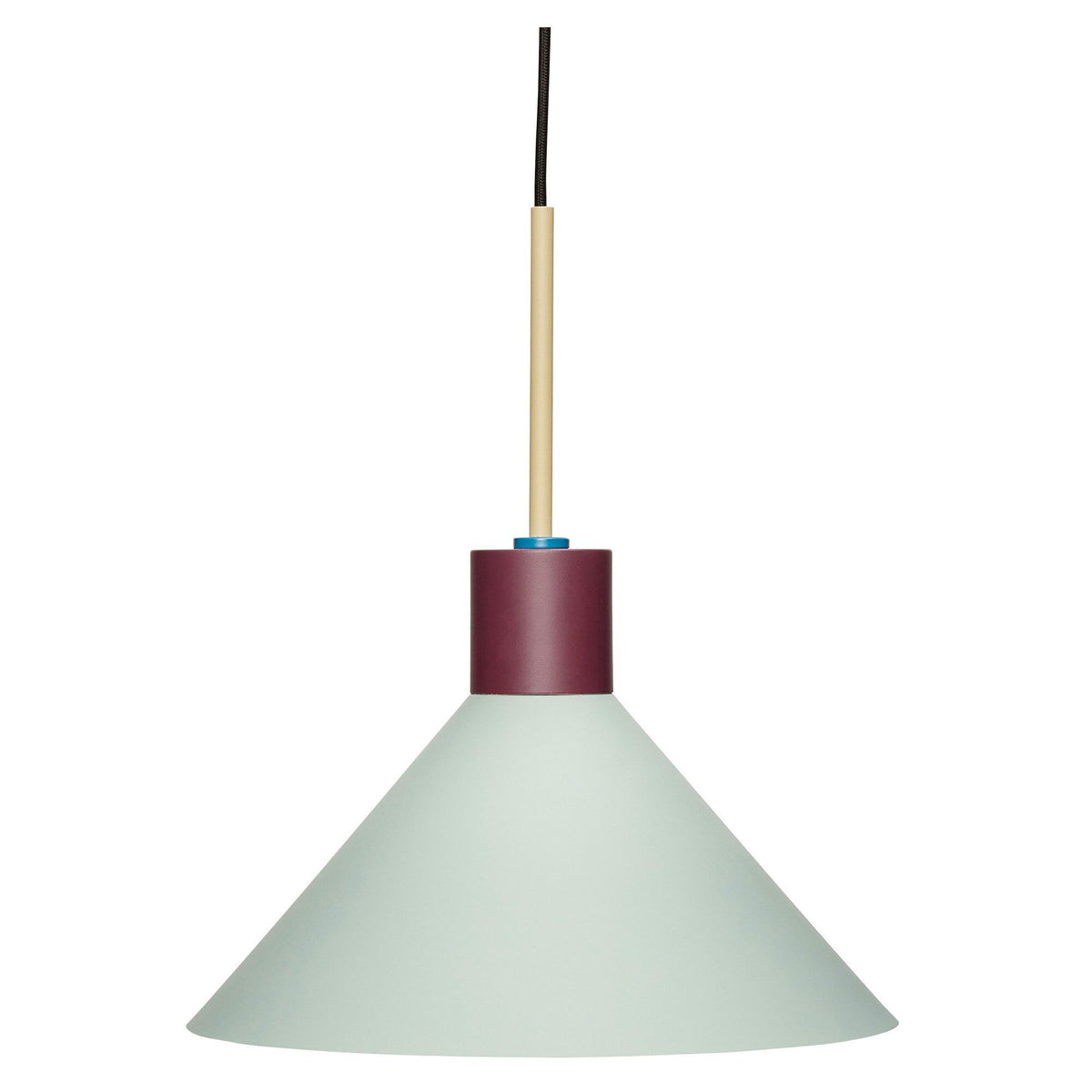 Blå Hübsch Crayon loftlampe på 35 cm