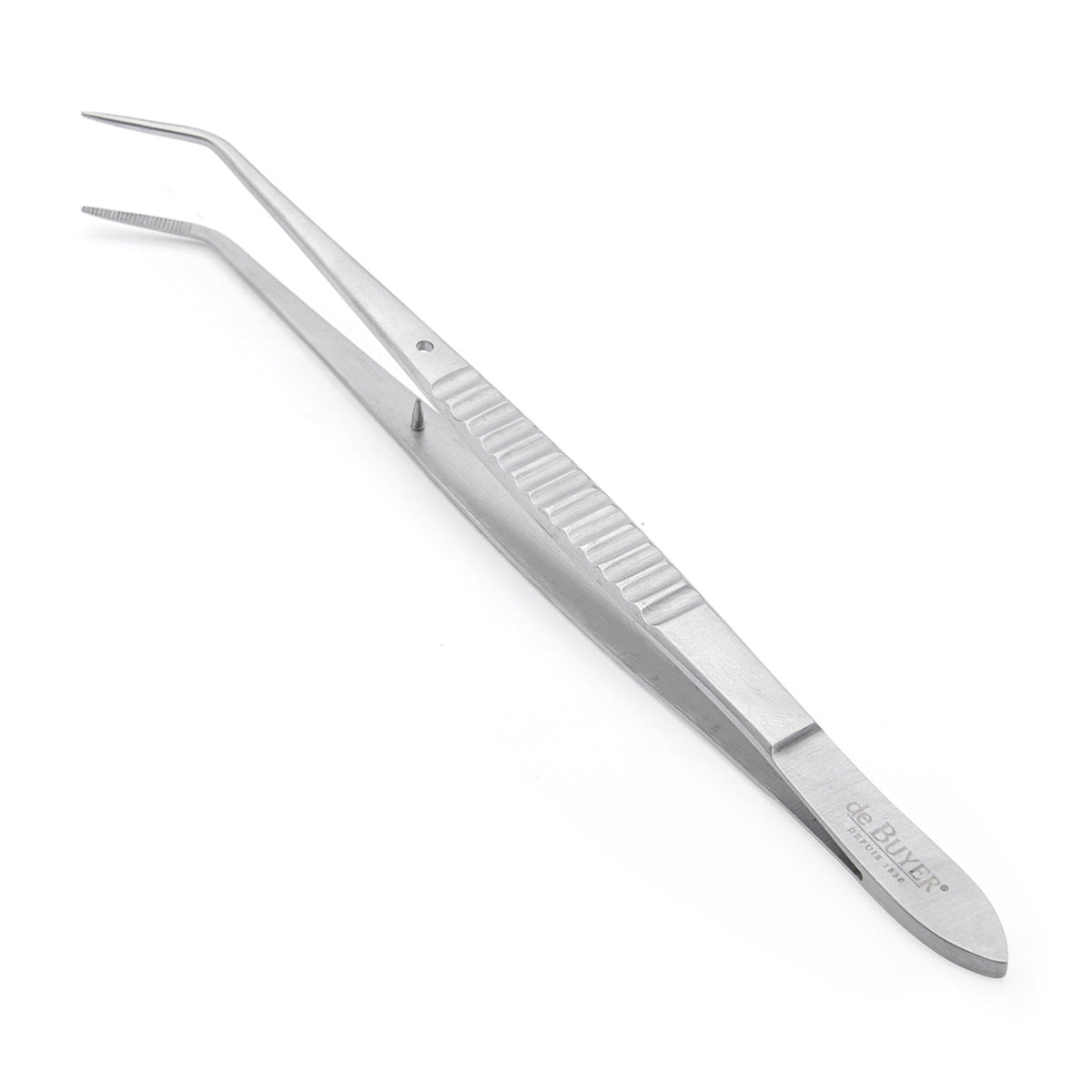 De buyer madpincet i rustfrit stål, 16 cm, med buet spids