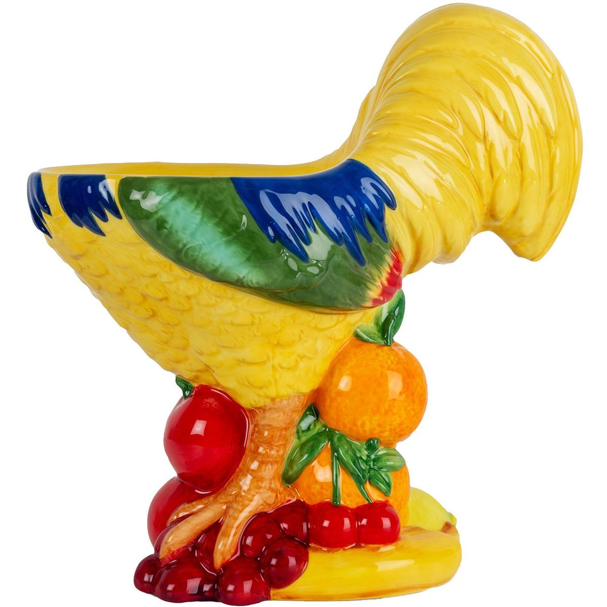 Byon Fruity Rooster skål formet som en hane til servering og dekoration