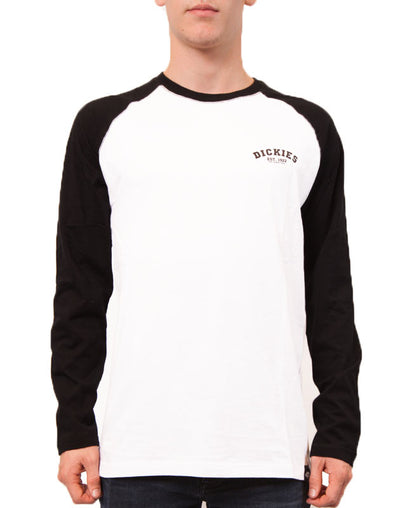 Dickies Baseball Langærmet T-shirt Sort S