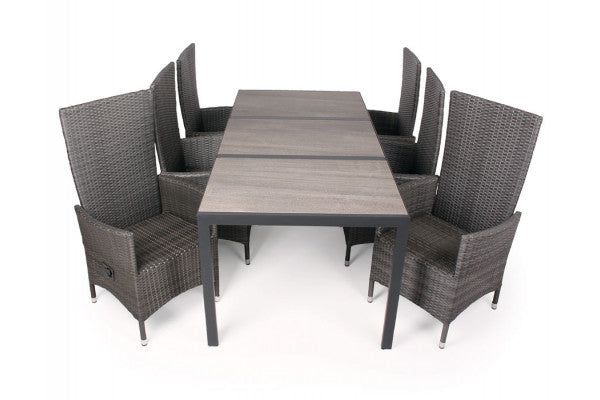 Se Fanø Paris Keramik Havemøbelsæt - 90x195 cm - Grå/grå ❤ Meget billig fragt og hurtig levering - Varenummer: Havemøbelland-DK2221 og barcode / Ean: 5709386485412 på lager - Udsalg på HAVEMØBELSÆT - Vedligeholdelsesfrie havemøbelsæt Få op til 69% i rabat - Over 1.798 brands samlet på udsalg