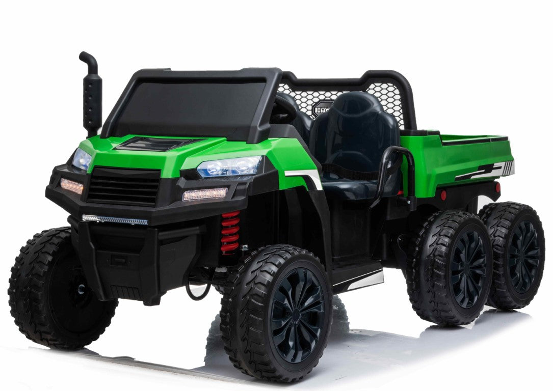Se Farmer4X 22,2V ELBil m/4xmotor + Gummihjul + fjernb + læder ✔ Kæmpe udvalg i Megaleg - Køb online på udsalg og tilbud lige nu ✔ Billig fragt og hurtig levering - Varenummer: MMAction-28361 og 5712548283610 på lager - Udsalg på Elbiler til Børn 21-24V Få op til 63% i rabat - Shop udsalg fra mere end 1.798 mærker