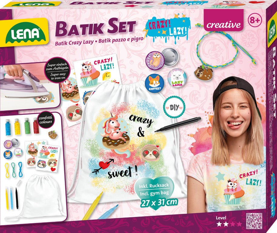 Se Fashion Batik 'Design din rygsæk af hør' sæt til børn fra 8 år ✔ Kæmpe udvalg i Lena - Køb online på udsalg og tilbud lige nu ✔ Super billig fragt og lynhurtig levering - Varenummer: MMAction-18242706 og 4006942891801 på lager - Udsalg på Kreativ Mode for børn Spar stort – op til 53% - Over 2.739 kendte mærker på stort udsalg
