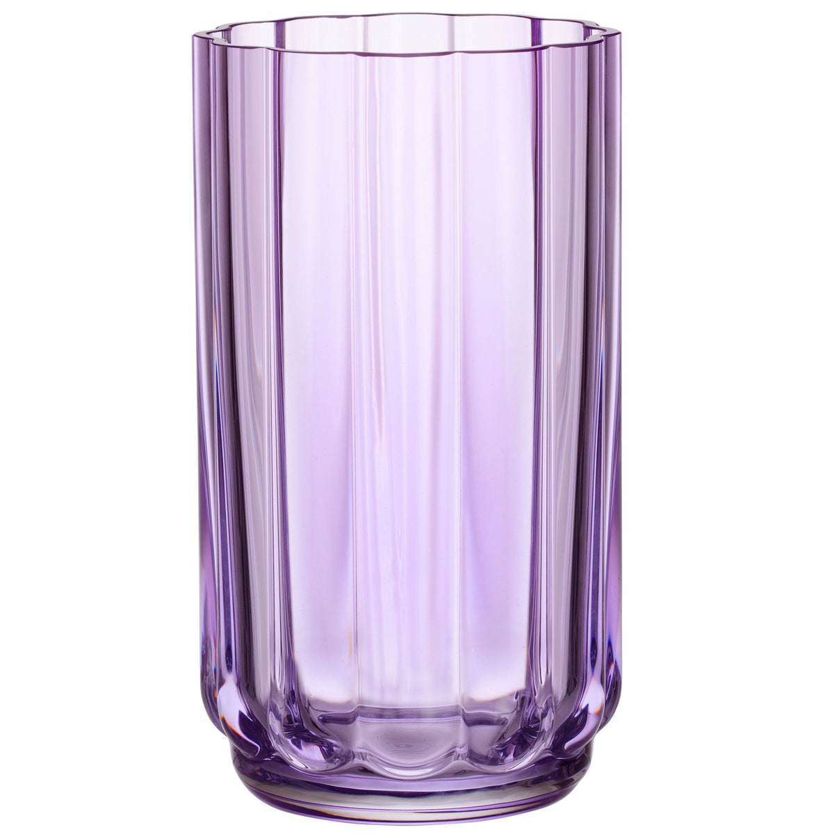 Iittala Play vase i lyslilla glas, 18 cm høj