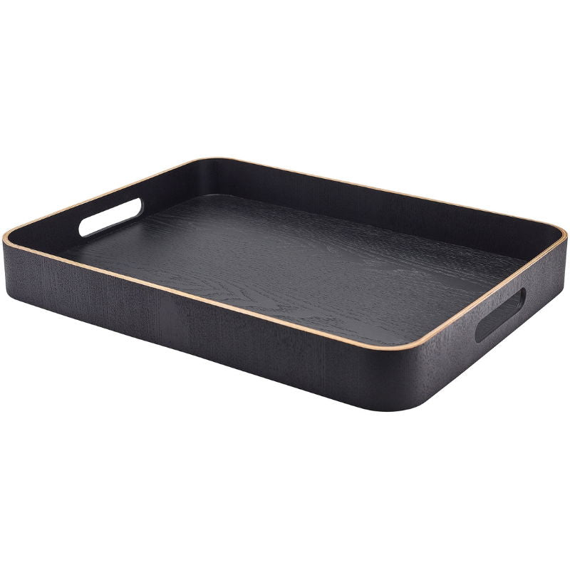 Se Tjenerbakke Sort Finér Træ 50 x 38cm ✔ Kæmpe udvalg i Genware - Køb online på udsalg og tilbud lige nu ✔ Meget billig fragt og hurtig levering - Varenummer: Barlife-1550784 og 5020403016977 på lager - Udsalg på Barudstyr - Tjenerudstyr - Serveringsbakker Spar stort – op til 59% - 2.739+ mærker samlet til lave priser