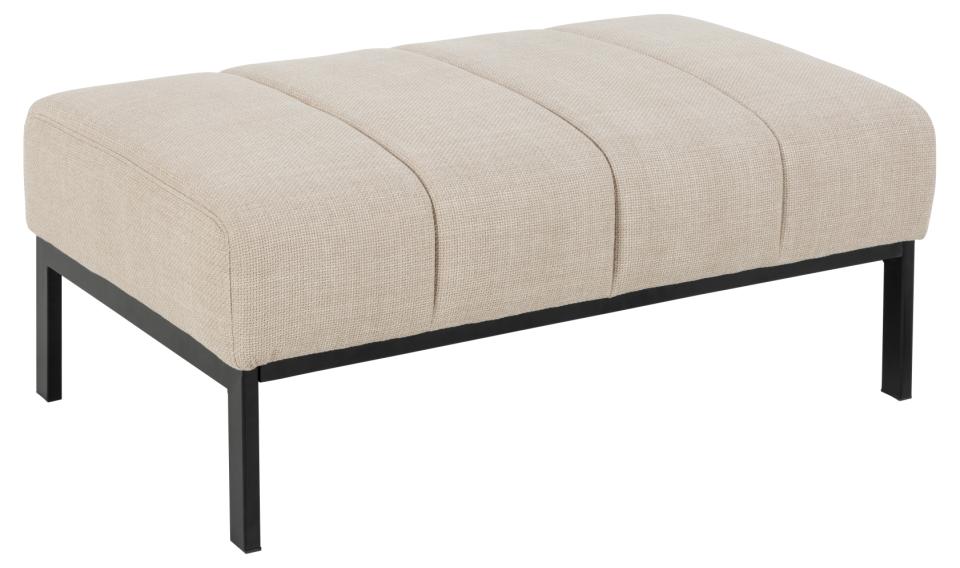 Se ACT NORDIC Caix skammel, m. lodret syning, rektangulær - beige stof og sort stål (100x61) ❤ Kæmpe udvalg i Act Nordic - Køb online på udsalg og tilbud lige nu ❤ Billig fragt og hurtig levering - Varenummer: Boboonline-106295 og barcode / Ean: 5713941315427 på lager - Udsalg på Møbler,Puffer og skamler,Skamler og taburetter,
Møbler,
Puffer og skamler,
Dagligstue,
Stole til stuen, Spar stort – op til 53% - Eksklusivt udsalg på over 2.739 brands
