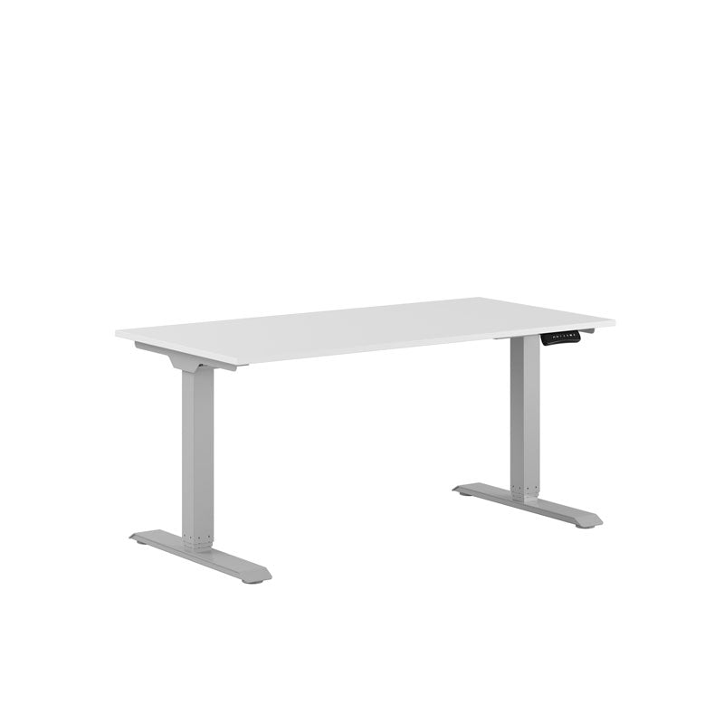 Premium Hæve/Sænkebord m/2 motorer 140x70cm - Sort-grå