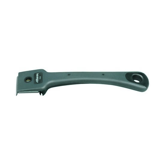 Soft-grip skrabejern FE2 med 4-kant klinge og støbt soft-grip håndtag