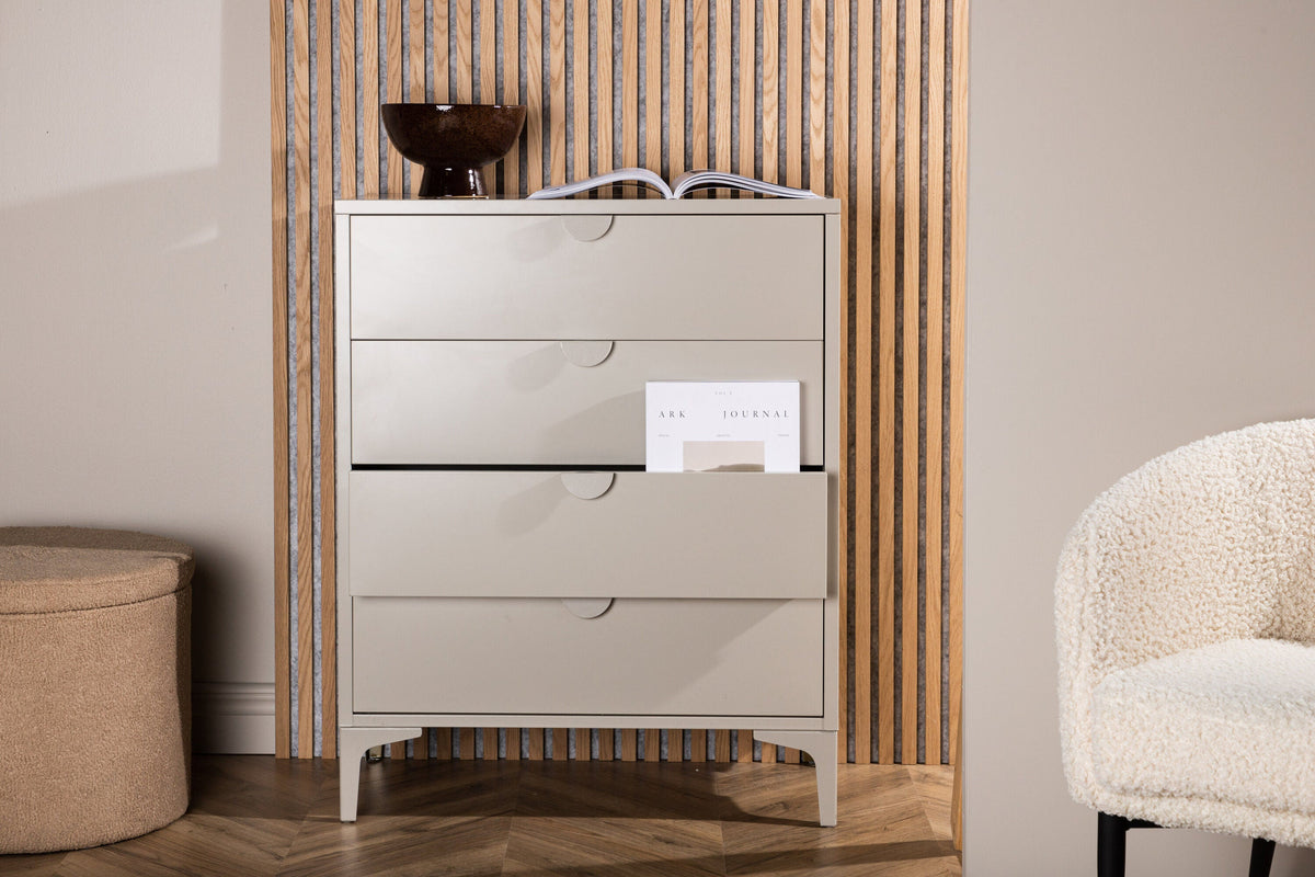 Se Venture Home - Piring - kommode, beige, stål, 4 skuffer - 40Ã98Ã78 cm ❤ Kæmpe udvalg i Venture Home - Køb online på udsalg og tilbud lige nu ❤ Billig fragt og hurtig levering - Varenummer: Bolig&Haven-52765717528906 og barcode / Ean: 7340220835635 på lager - Udsalg på Få op til 67% i rabat - Over 2.739 brands på stort udsalg