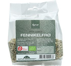 Natur Drogeriet Fennikel Hel Ø 75 g.