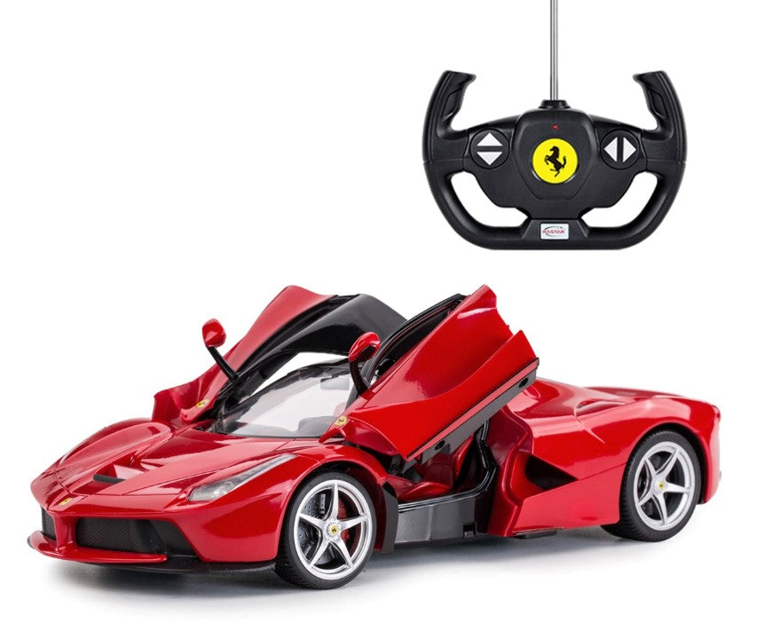 Se Ferrari LaFerrari Fjernstyret Bil 1:14 Rød ✔ Kæmpe udvalg i Rastar - Køb online på udsalg og tilbud lige nu ✔ Lav fragtpris og hurtig levering - Varenummer: MMAction-14886 og 6930751307452 på lager - Udsalg på Fjernstyret Biler, Større Spar helt op til 79% - Kæmpe udsalg på over 739 mærker