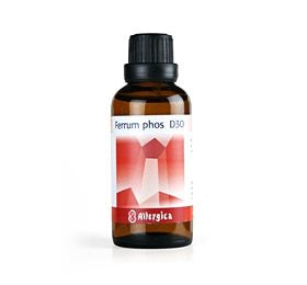 Se Allergica Ferrum phos. D30 Cellesalt 3 50ml. ✔ Kæmpe udvalg i Allergica - Køb online på udsalg og tilbud lige nu ✔ Meget billig fragt og hurtig levering - Varenummer: Helsegrossisten-14625 og 5703157024725 på lager - Udsalg på Sundhed > Allergica > Op til 57% rabat - Find tilbud fra over 2.739 mærker