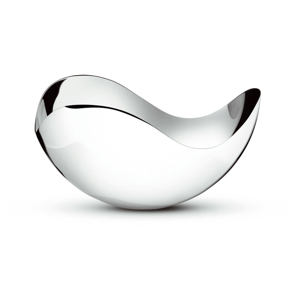 Bloom skål i størrelsen Petit fra Georg Jensen med bløde, organiske linjer