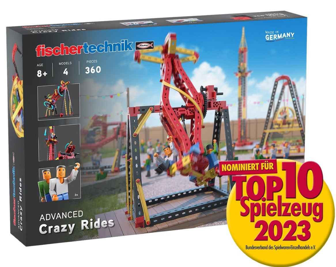 Se Fischertechnik Advanced Crazy Rides ✔ Kæmpe udvalg i Fischertechnik - Køb online på udsalg og tilbud lige nu ✔ Billig fragt • Hurtig levering - Varenummer: MMAction-205569019 og 4048962492750 på lager - Udsalg på Fischertechnik Advanced (fra 7 år) Spar op til 51% - Over 785 kendte mærker på udsalg