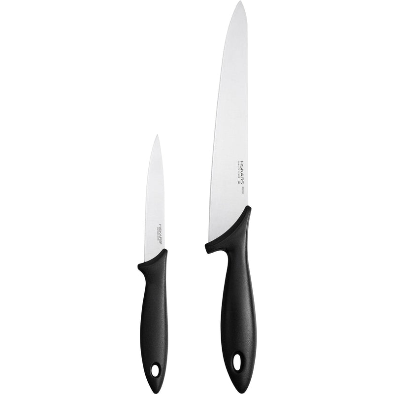 Se Fiskars Essential knivsæt 2 dele ✔ Kæmpe udvalg i Fiskars ✔ Meget billig fragt og hurtig levering: 1 - 2 hverdage - Varenummer: KTO-1065582 og barcode / Ean: &