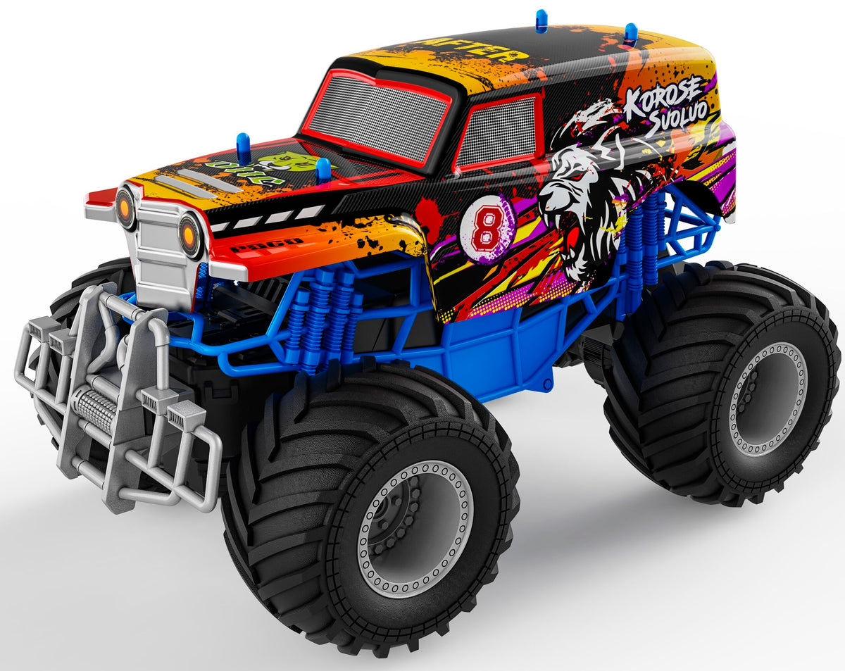 Se Fjernstyret Monstertruck SuoLuo 2.4G 1:18 Model 3 ✔ Kæmpe udvalg i MegaLeg - Køb online på udsalg og tilbud lige nu ✔ Lav fragtpris og hurtig levering - Varenummer: MMAction-146544 og 5712548145826 på lager - Udsalg på Fjernstyret Biler, Mindre Op til 61% rabat - Kendte mærker på udsalg – over 1.329 mærker