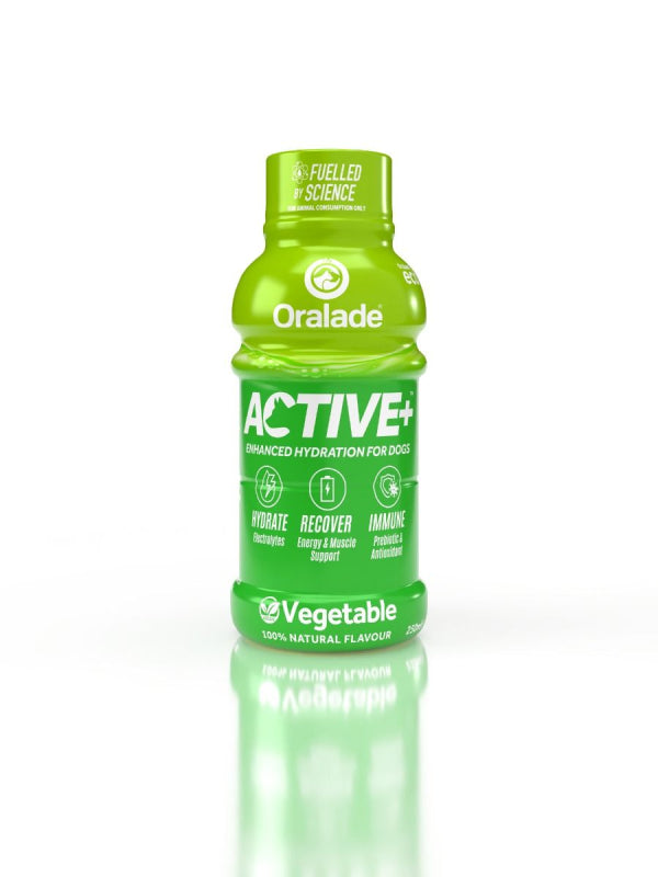 Oralade Active Veggie med grøntsager, pakning på 250 ml
