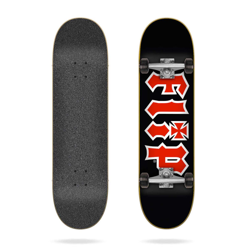 Se Flip Skateboard HKD Black 8.0 x 31.85 8" ✔ Kæmpe udvalg i  Flip ✔ Hurtig levering: 1 - 2 Hverdage samt billig fragt - Varenummer: JUCO-FLCO0021A009 og barcode / Ean: &