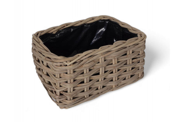 Se Fletkurv - Kubu Naturrattan - 46x64 cm ❤ Lav fragtpris og hurtig levering - Varenummer: Havemøbelland-DK3512 - Udsalg på DIVERSE - Planter og plantekrukker Spar stort – op til 53% - Over 2.739 kendte brands på stort udsalg