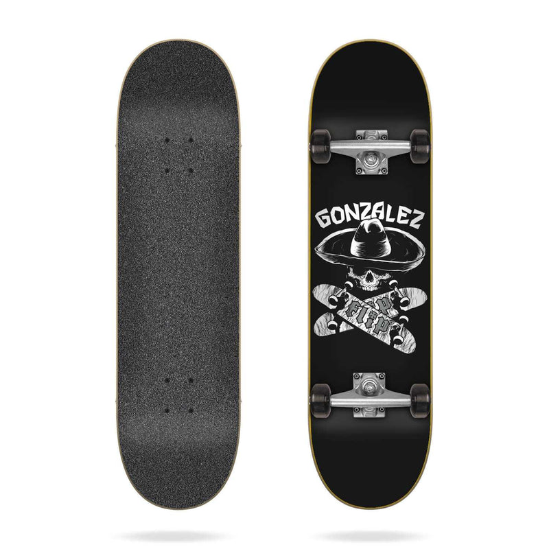 Se Flip Skateboard 8.0 x 31.85 Gonzalez Hablo Complete 8" ✔ Kæmpe udvalg i  Flip ✔ Hurtig levering: 1 - 2 Hverdage samt billig fragt - Varenummer: JUCO-FLCO0022A011 og barcode / Ean: &
