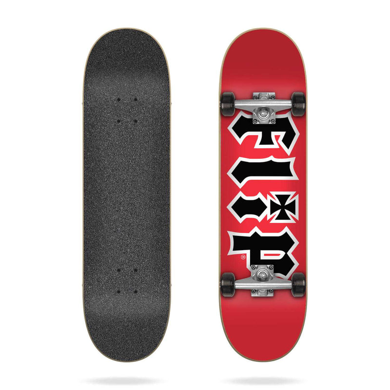 Se Flip Skateboard 7.25 x 28 HKD Red Complete 7.25" ✔ Kæmpe udvalg i  Flip ✔ Hurtig levering: 1 - 2 Hverdage samt billig fragt - Varenummer: JUCO-FLCO0022A003 og barcode / Ean: &