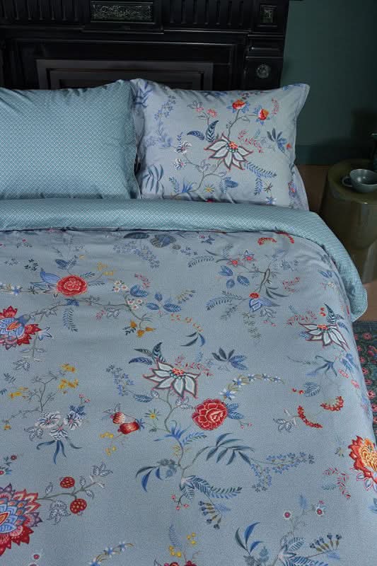 Se tilbud på Pip Studio Flower Festival Blue sengetøj! Billigt udsalg på 140x220 cm + pude 60x63 cm. Hurtig levering, 1-2 hverdage. Spar op til 54%!