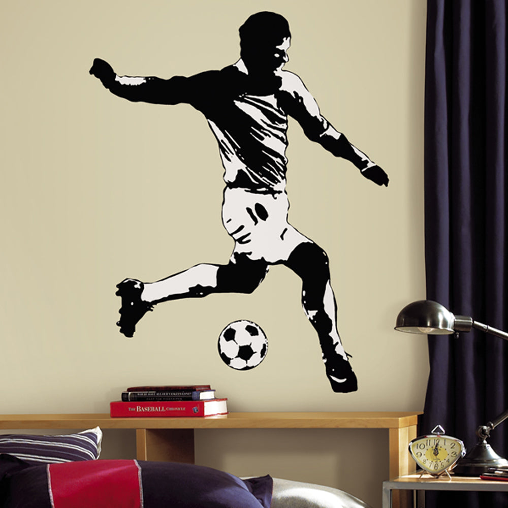 Se Fodboldspiller Wallstickers ✔ Kæmpe udvalg i Roommates - Køb online på udsalg og tilbud lige nu ✔ Hurtig levering til lave fragtpriser - Varenummer: MMAction-216155 og 34878913711 på lager - Udsalg på Wallstickers til børneværelset Store besparelser – op til 67% - Store besparelser på over 2.281 mærker