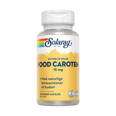 Solaray Food Caroten 50 kap.