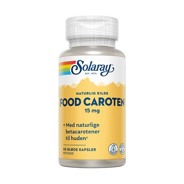 Solaray Food Caroten 50 kap.